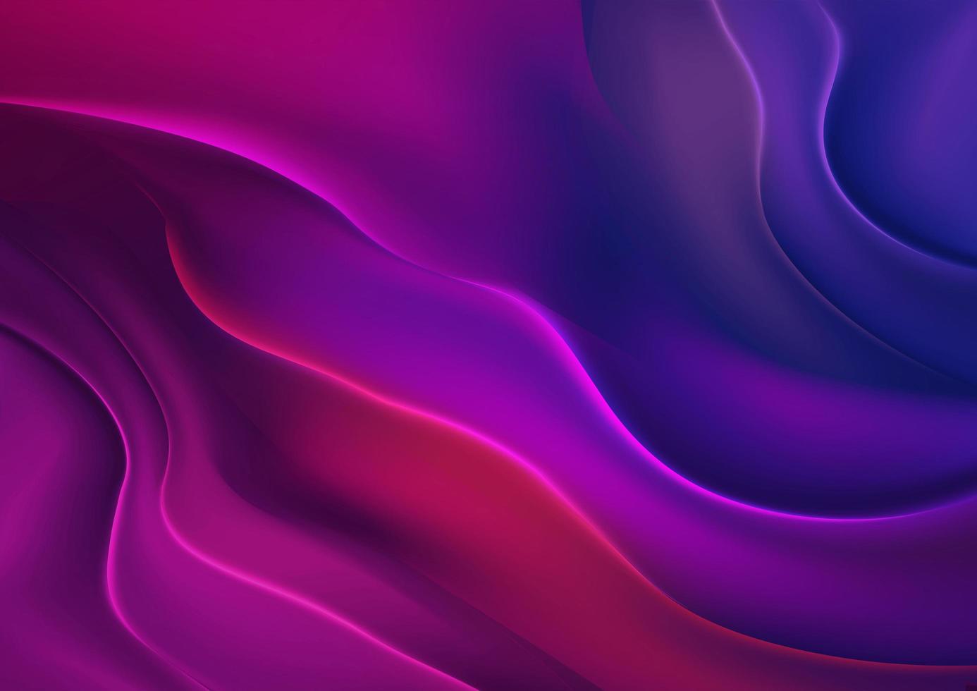 Abstract Distorted Silky Fabric vector