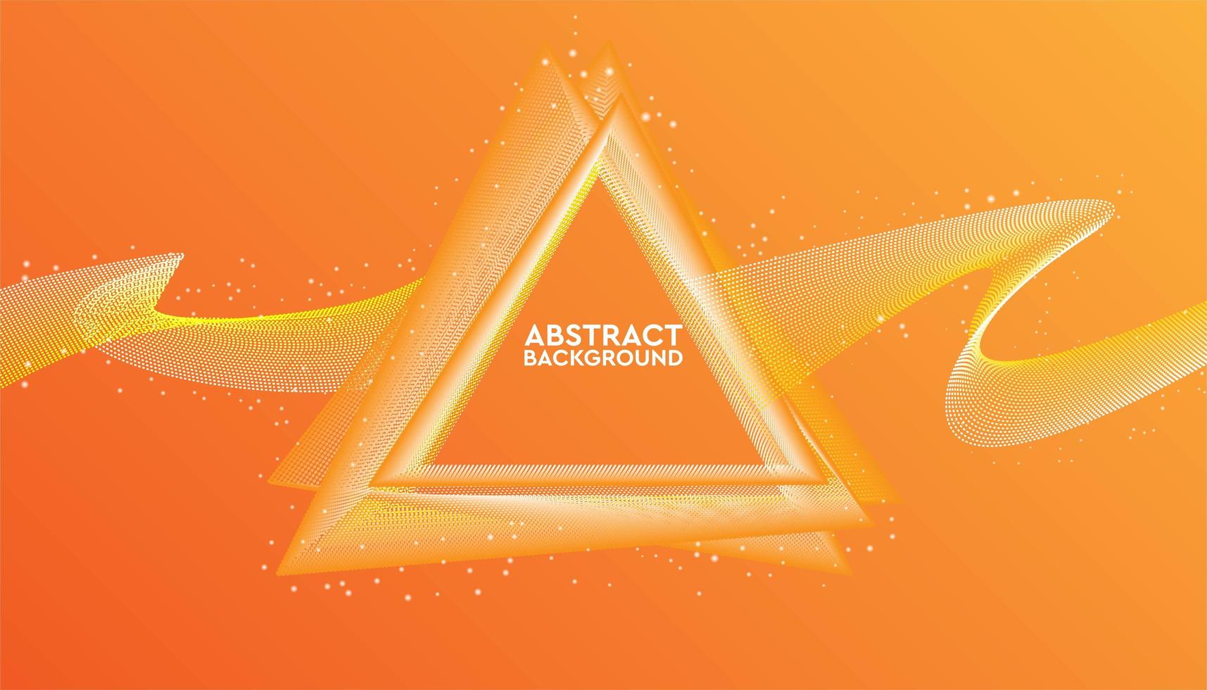 Triangular Geometric Abstract Design vector