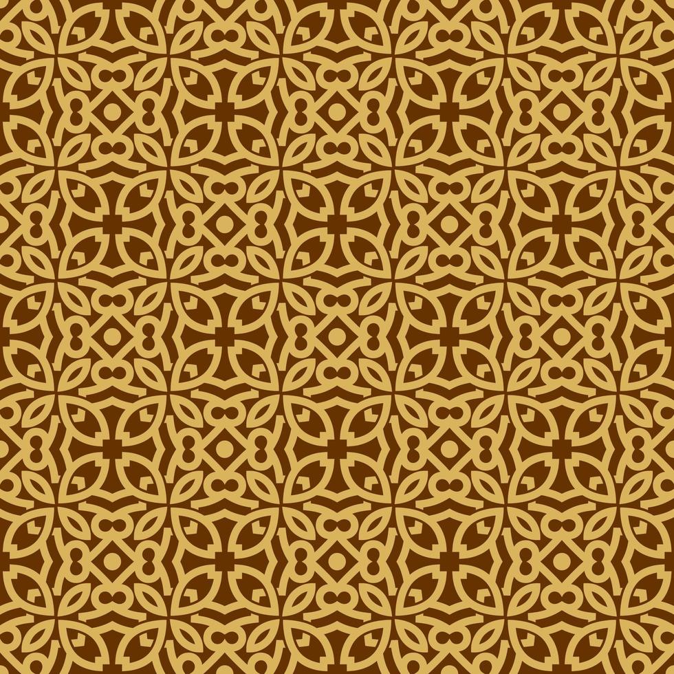 Tan and Brown Geometric Pattern vector