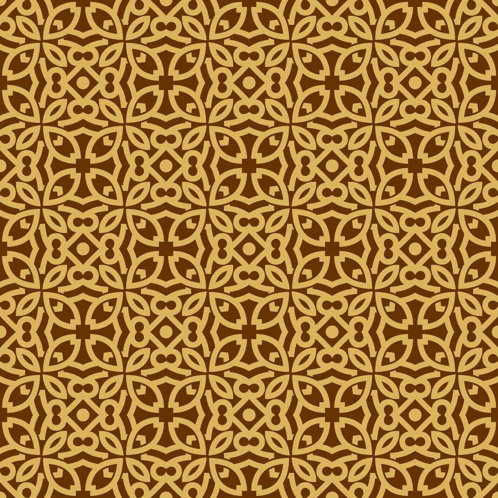 Tan and Brown Geometric Pattern vector