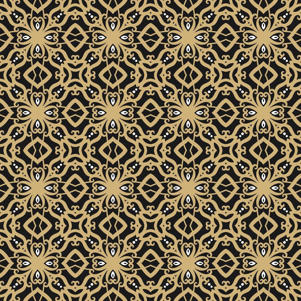 Black, Tan, and White Geometric Pattern vector