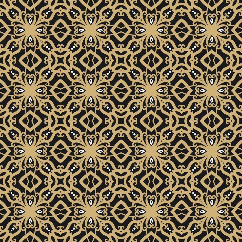 Black, Tan, and White Geometric Pattern vector