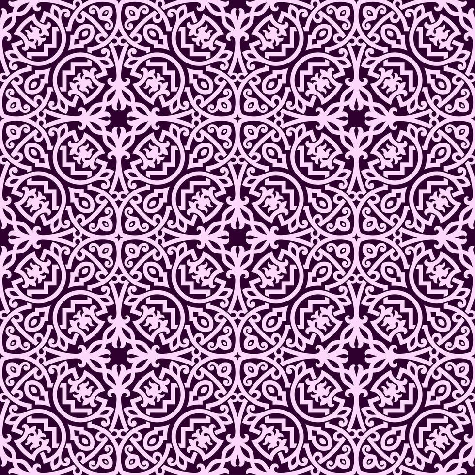 Dark Purple and Pink Geometric Pattern vector