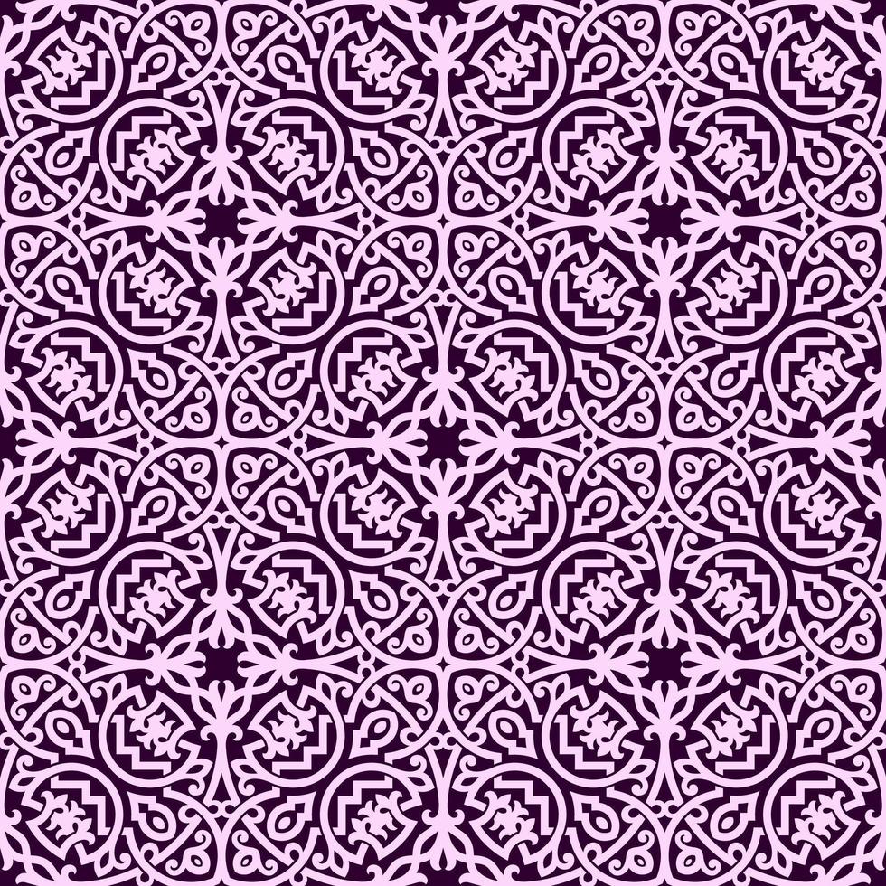 Dark Purple and Pink Geometric Pattern vector