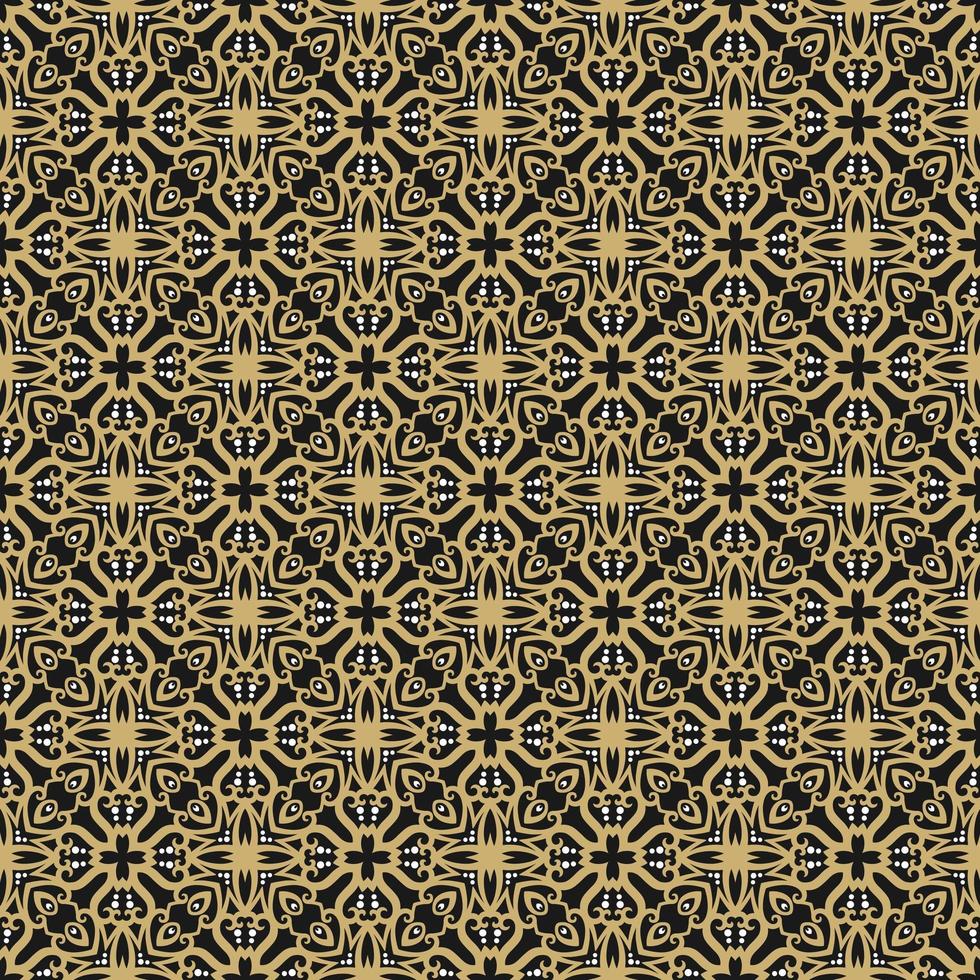 Light Brown, Black, and White Geometric Pattern vector