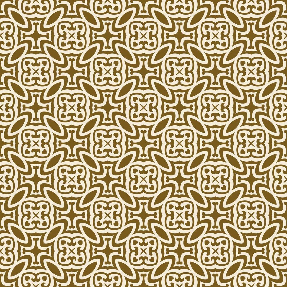 Brown and Cream Geometric Pattern 699612 Vector Art at Vecteezy