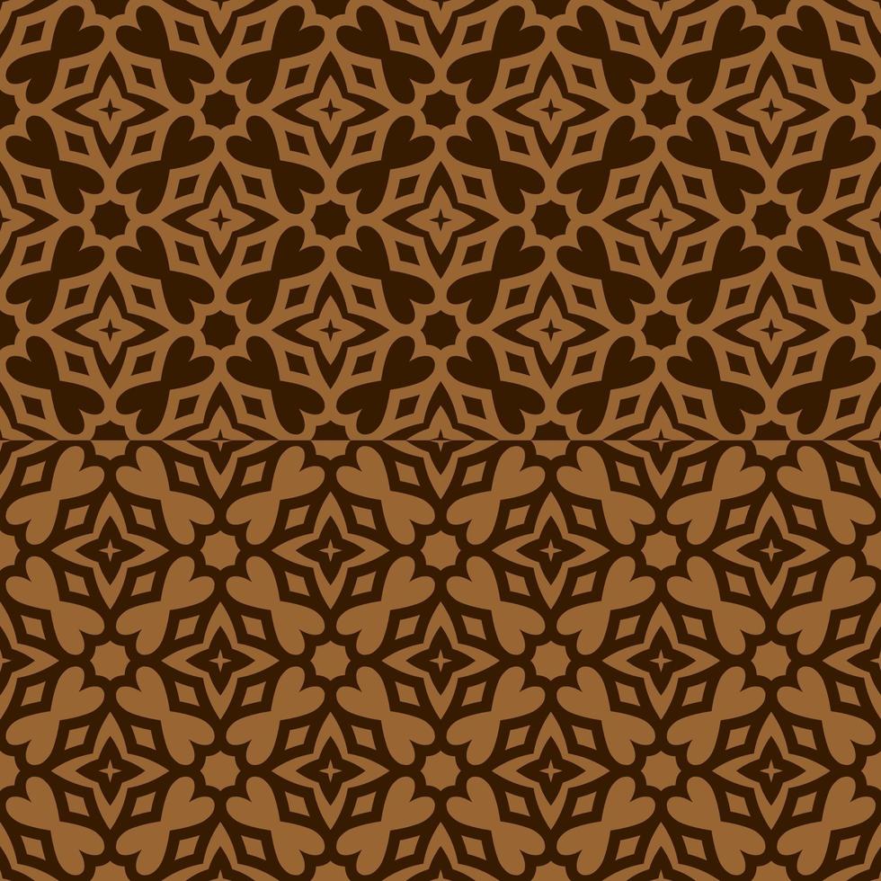 Brown and Tan Geometric Pattern vector