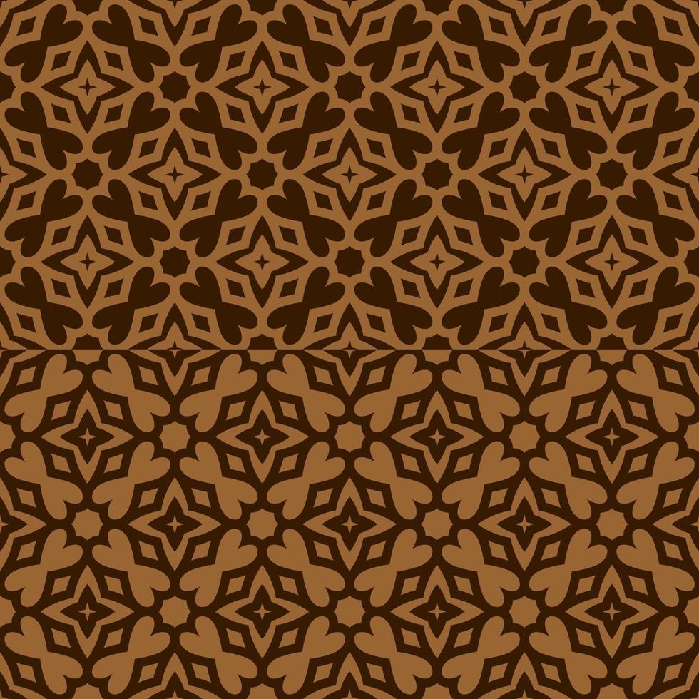 Brown and Tan Geometric Pattern vector