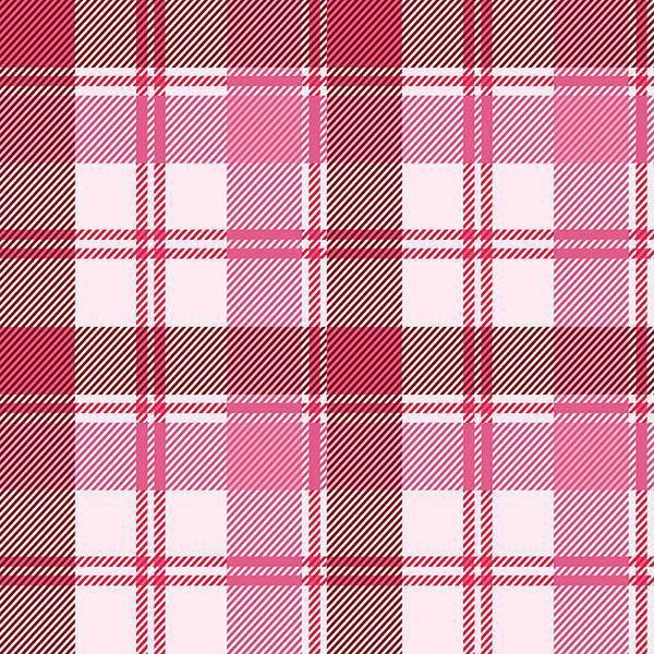 Seamless plaid pattern in pastel pink vector