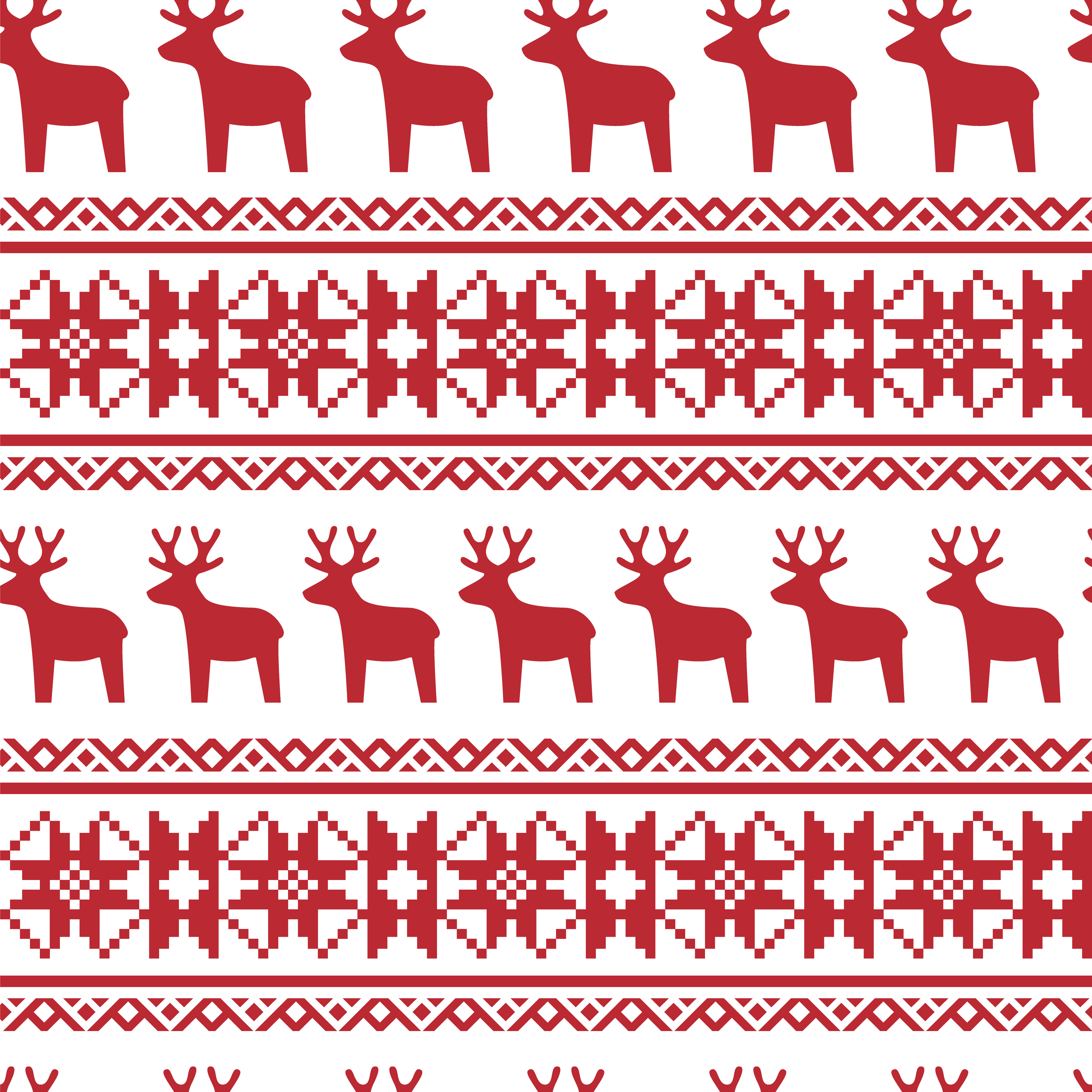 Seamless Nordic Christmas pattern. 701152 Vector Art at Vecteezy