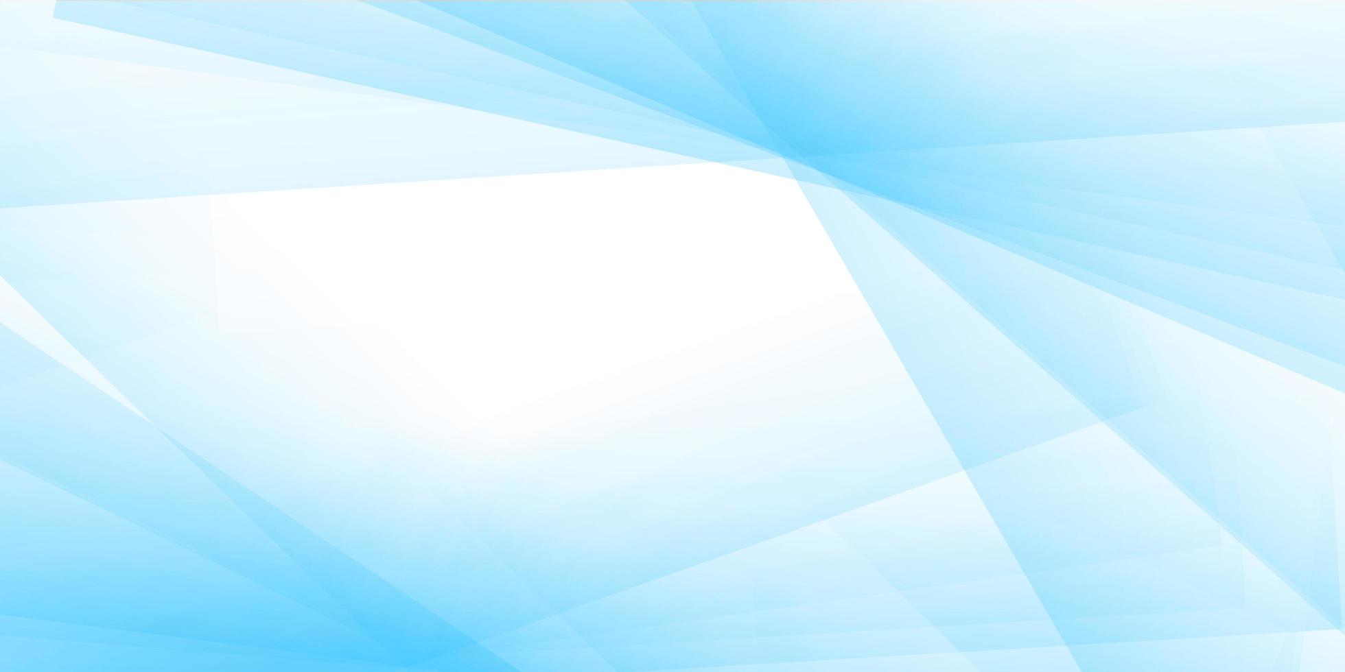 Pastel Blue Banner Design vector