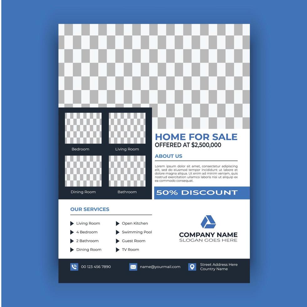 Real Estate Elegant Flyer Template Download Free Vectors Clipart Graphics Vector Art