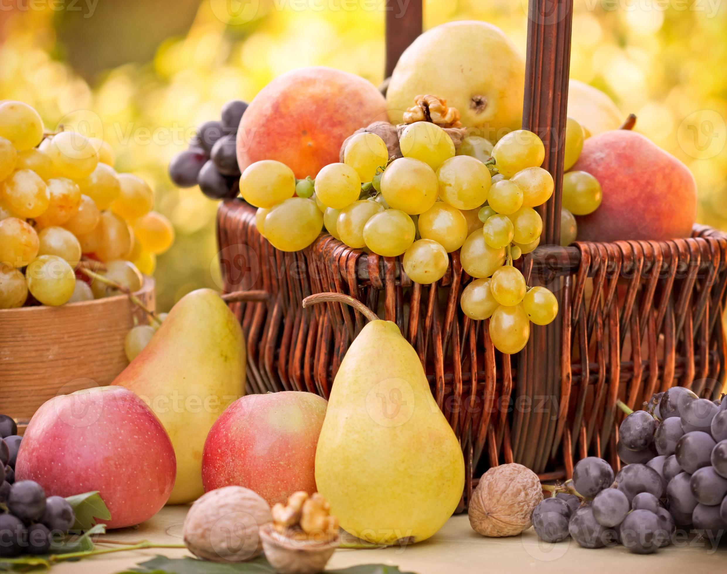 Autumn fruits - organic fruits 702883 Stock Photo at Vecteezy