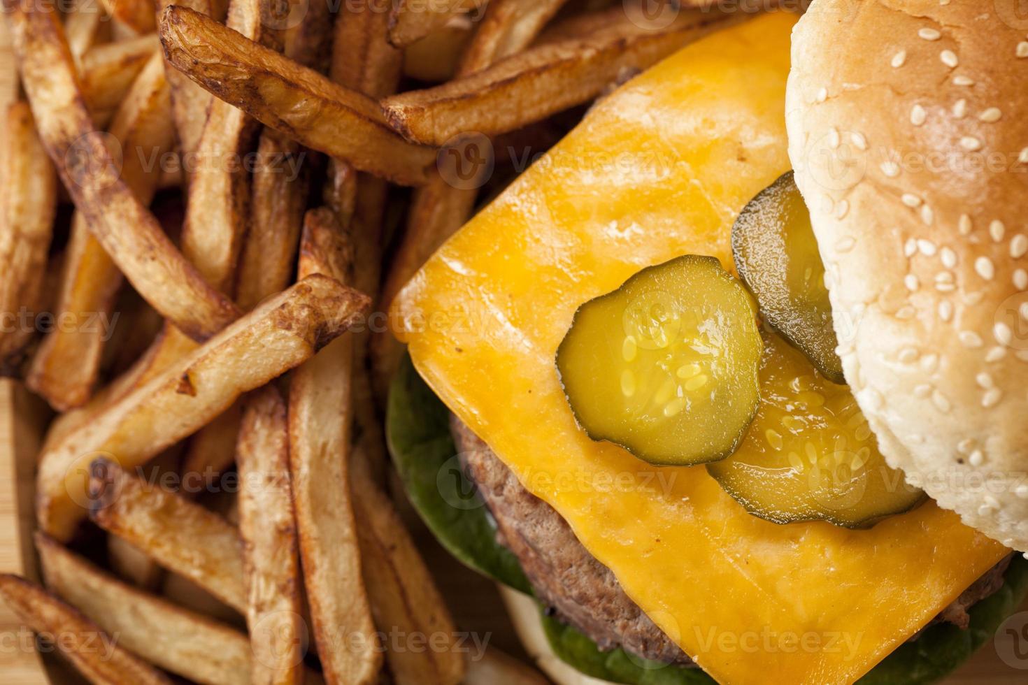 Tasty burgers shot in studio photo