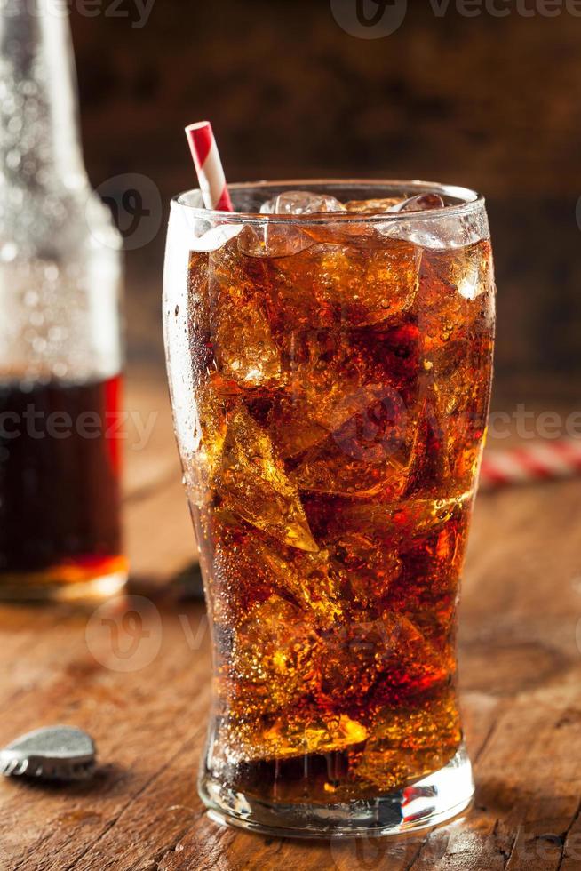 Refreshing Bubbly Soda Pop photo