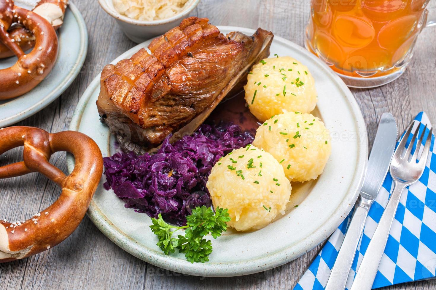 Bavarian meal photo