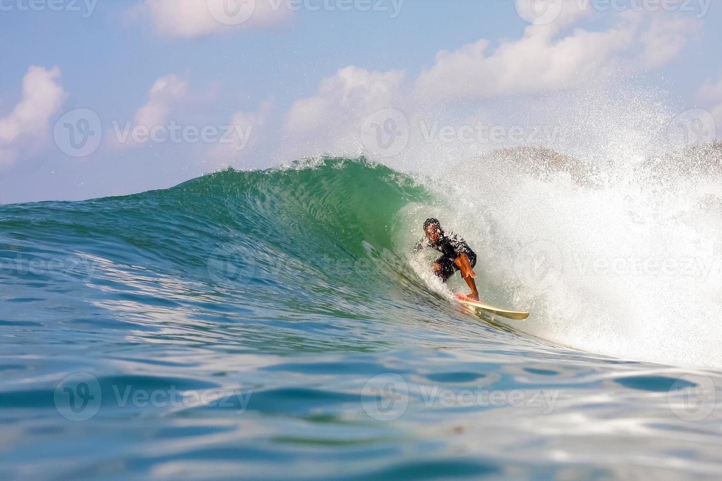 Surfing a Wave. photo