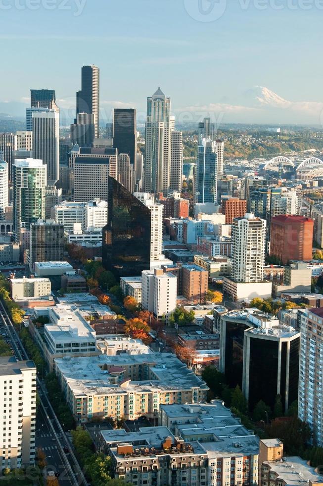 Seattle downtown skyline photo