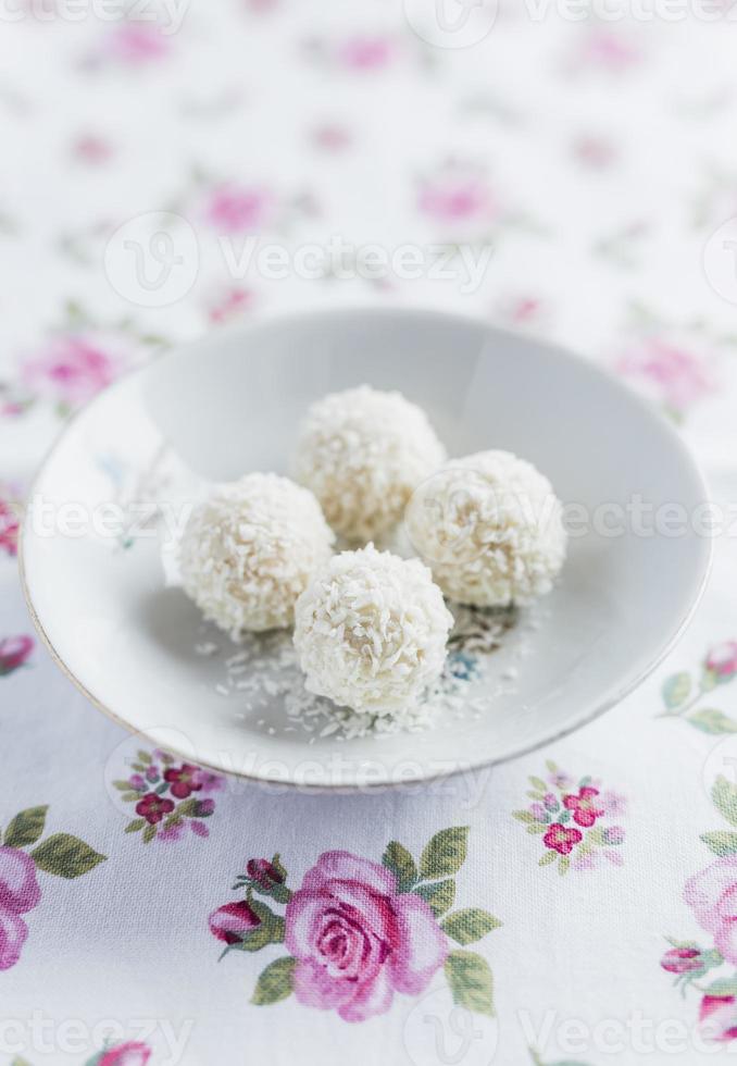 Coconut balls photo