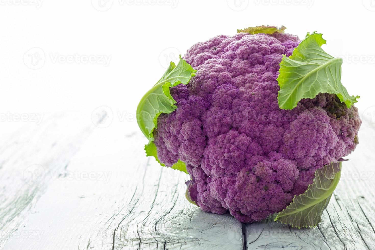 purple cauliflower photo