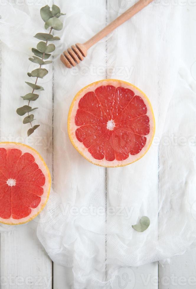 Grapefruit with honey 732839 Stock Photo at Vecteezy