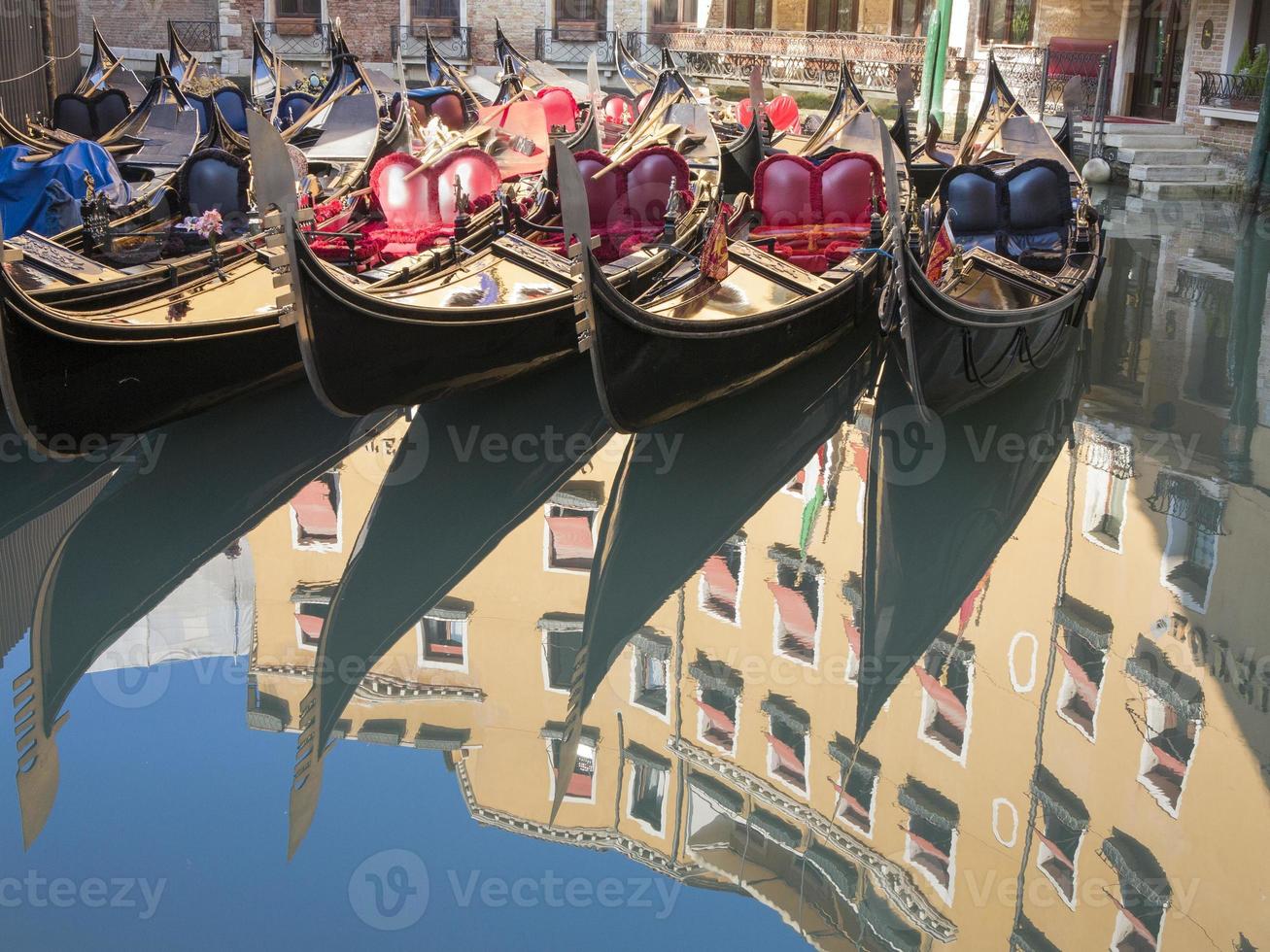 Venice gondolas photo
