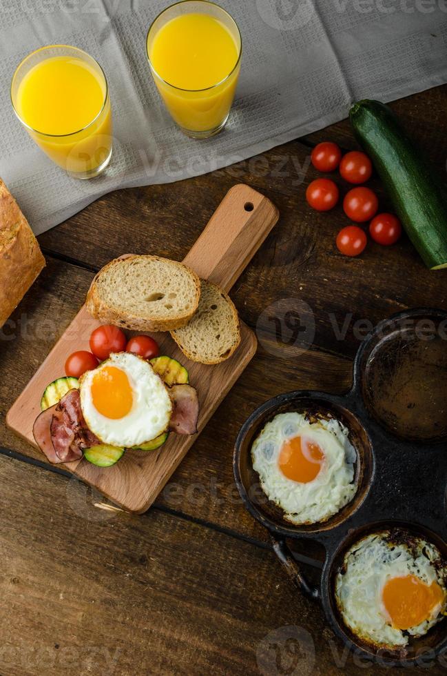 Rustic breakfast 738953 Stock Photo at Vecteezy