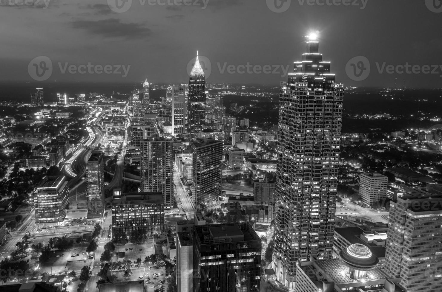 Skyline of downtown Atlanta, Georgia photo