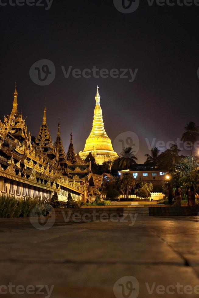 Shwedagon Pagoda, Yangon, Myanmar photo