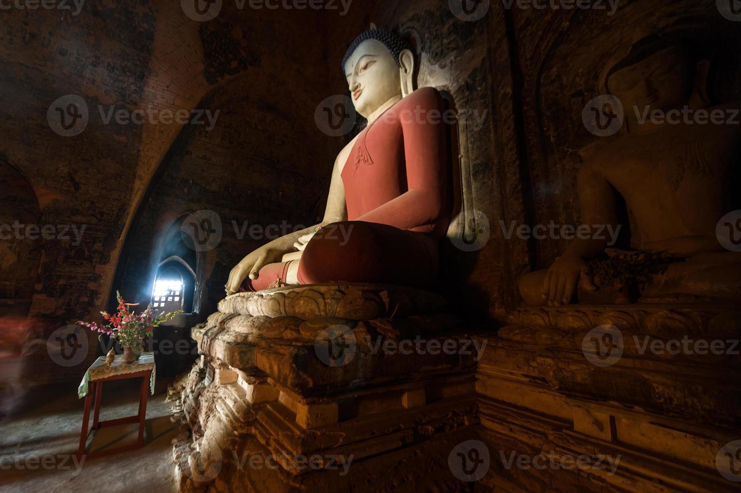 Buddha statue in Bagan Mandalay Myanmar photo