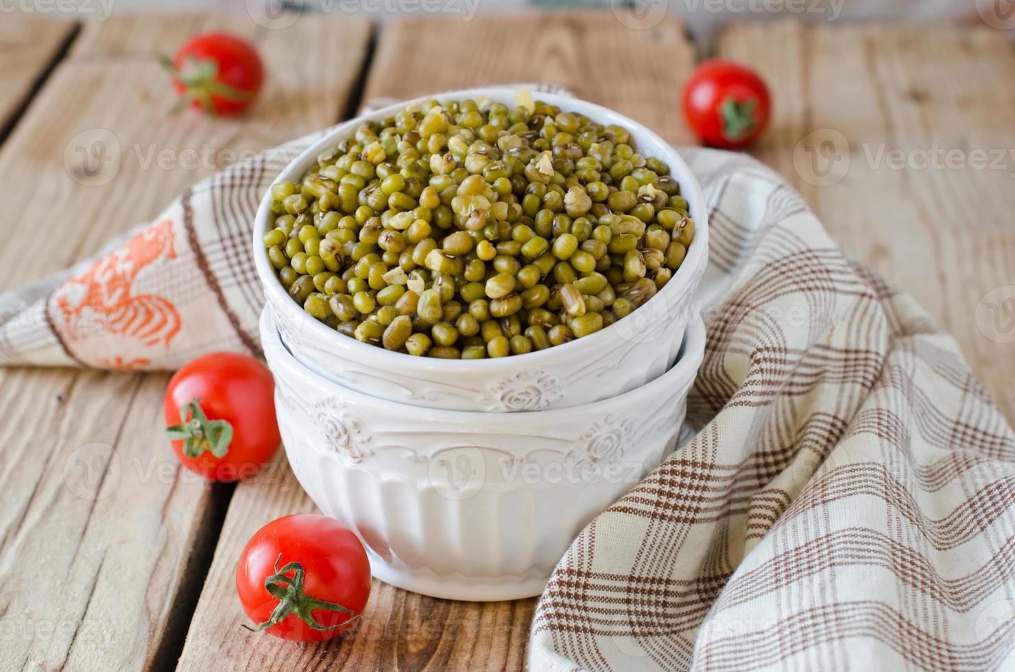 Boiled mung beans 741972 Stock Photo at Vecteezy