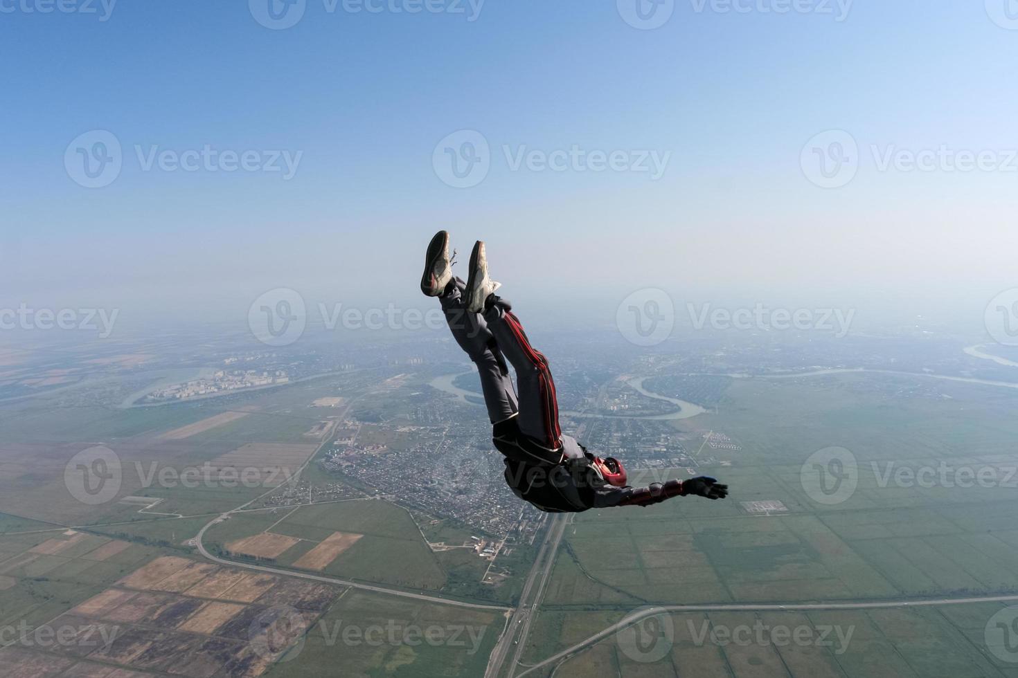 Skydiving photo. photo