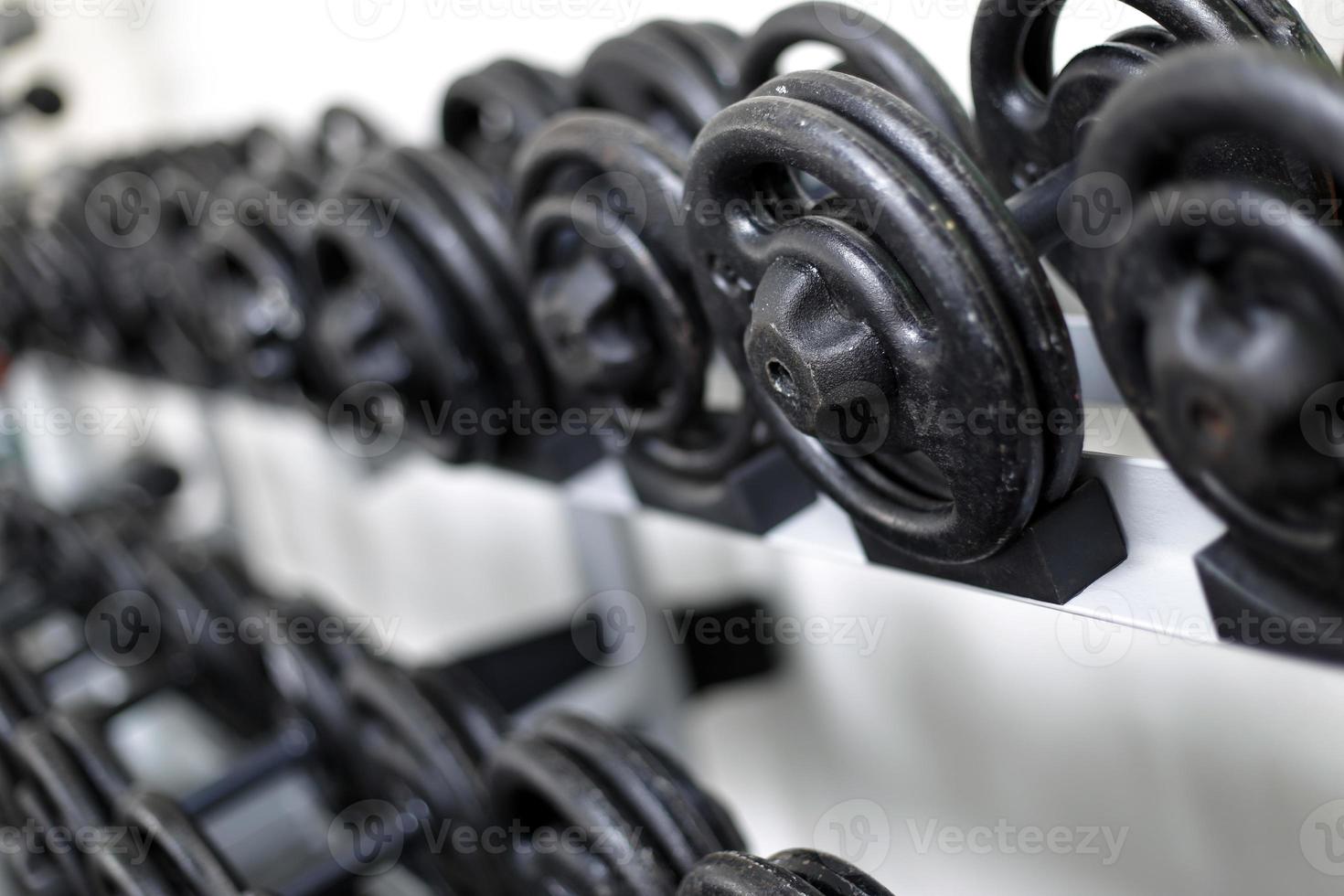 Dumbbell weight gym photo