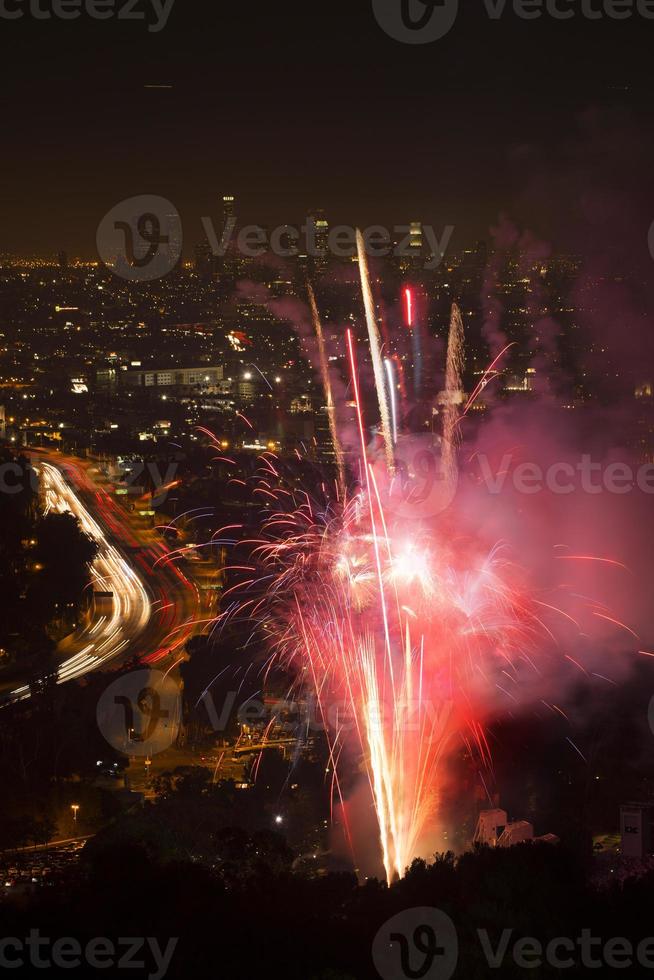 Los Angeles Fireworks photo
