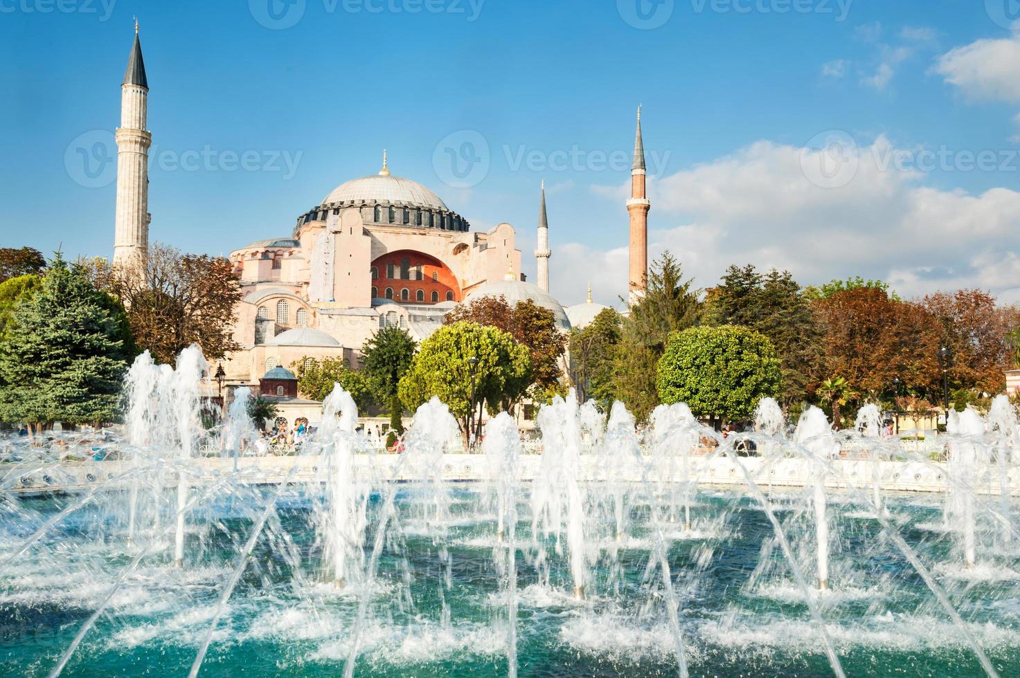 Mezquita de Santa Sofía en Estambul, Turquía foto