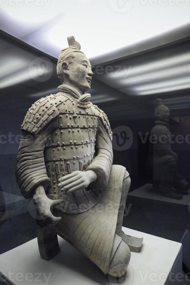kneeling archer of terracotta warrior photo