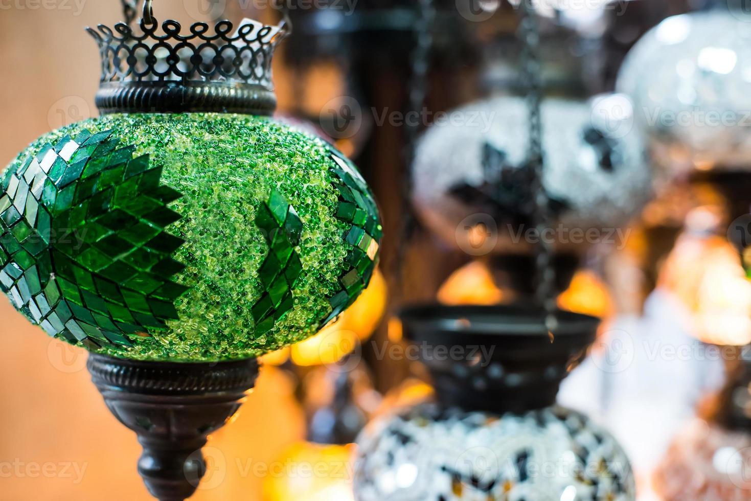 arabic lantern lamp photo