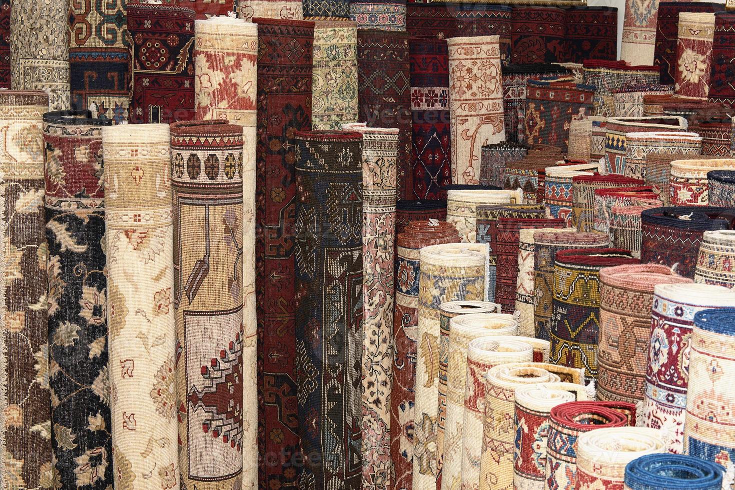 alfombras turcas en kelims foto