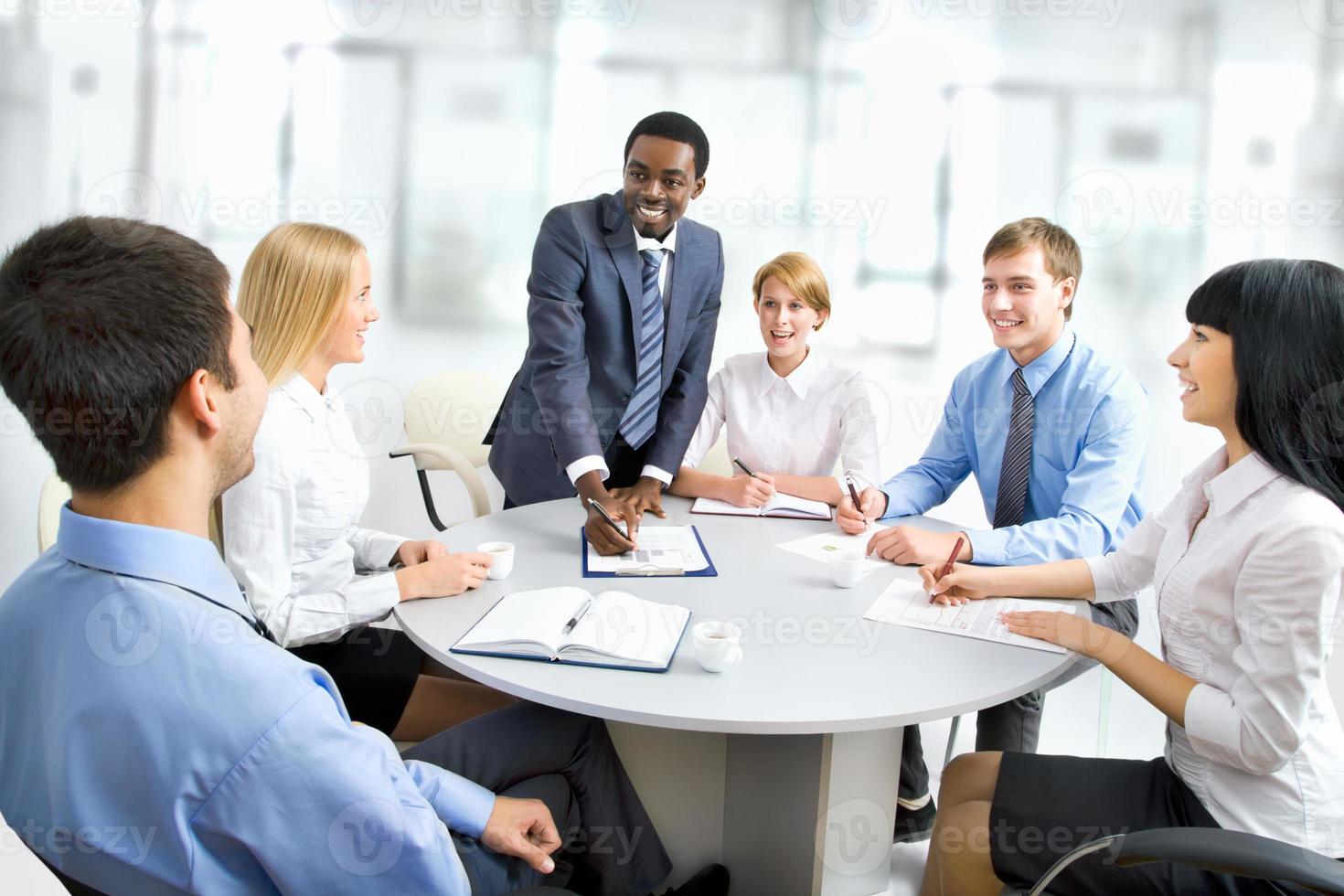 Business people working together. 752076 Stock Photo at Vecteezy
