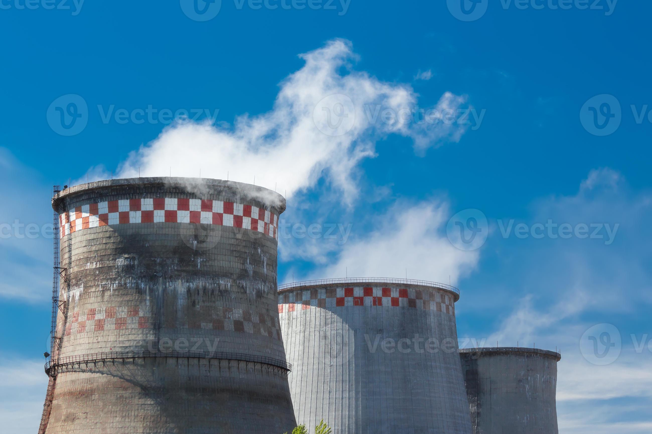Thermal power station 752994 Stock Photo at Vecteezy