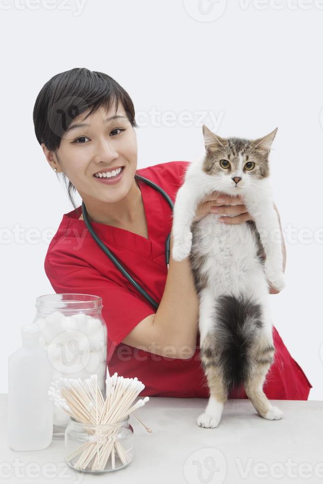 Female Veterinarian at Work photo