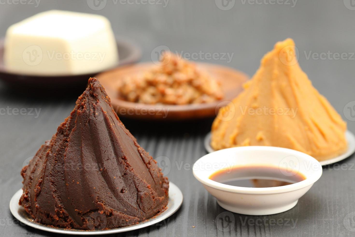 Japaneese traditional soybean processed foods 762377 Stock Photo at