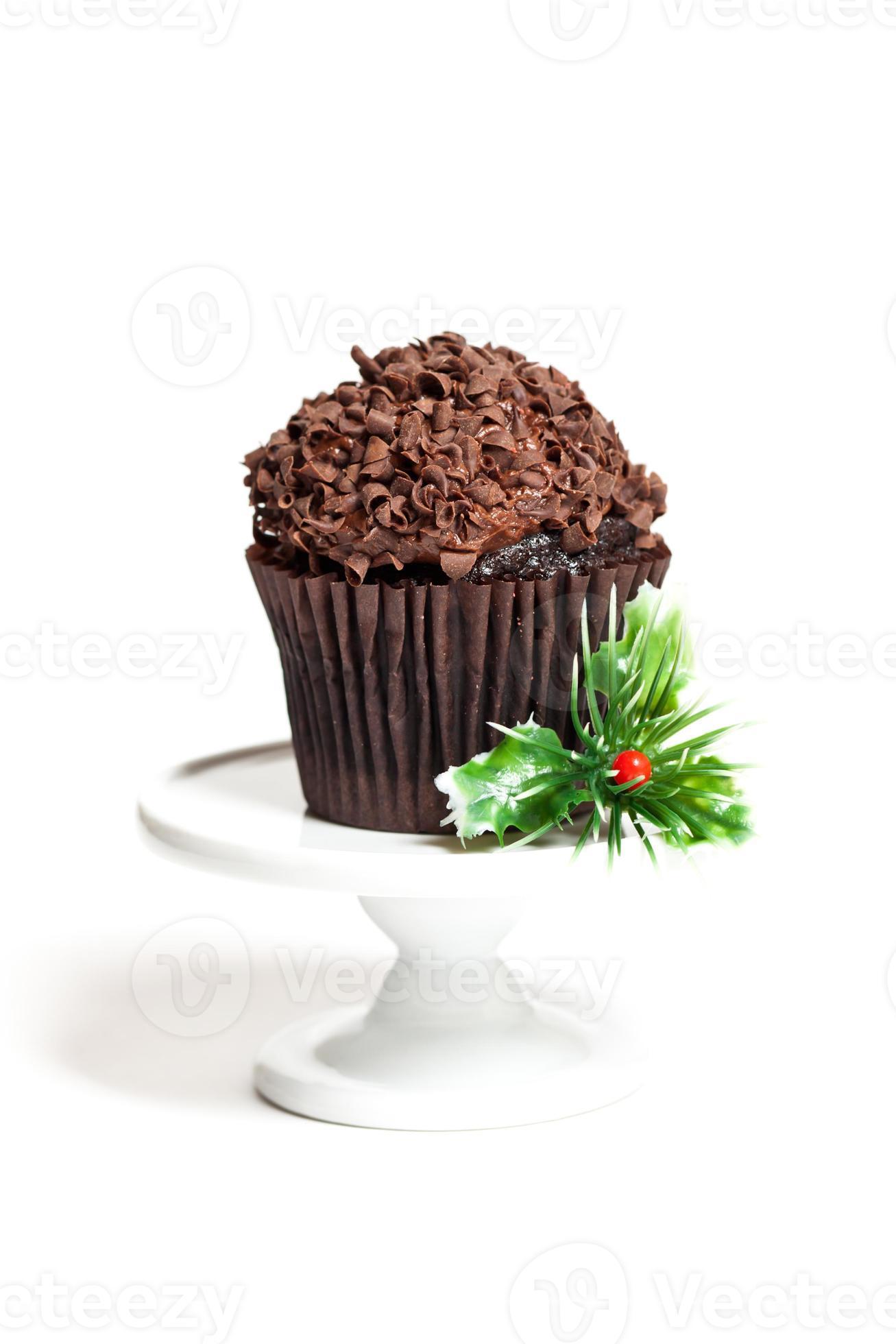 Chocolate cupcakes photo