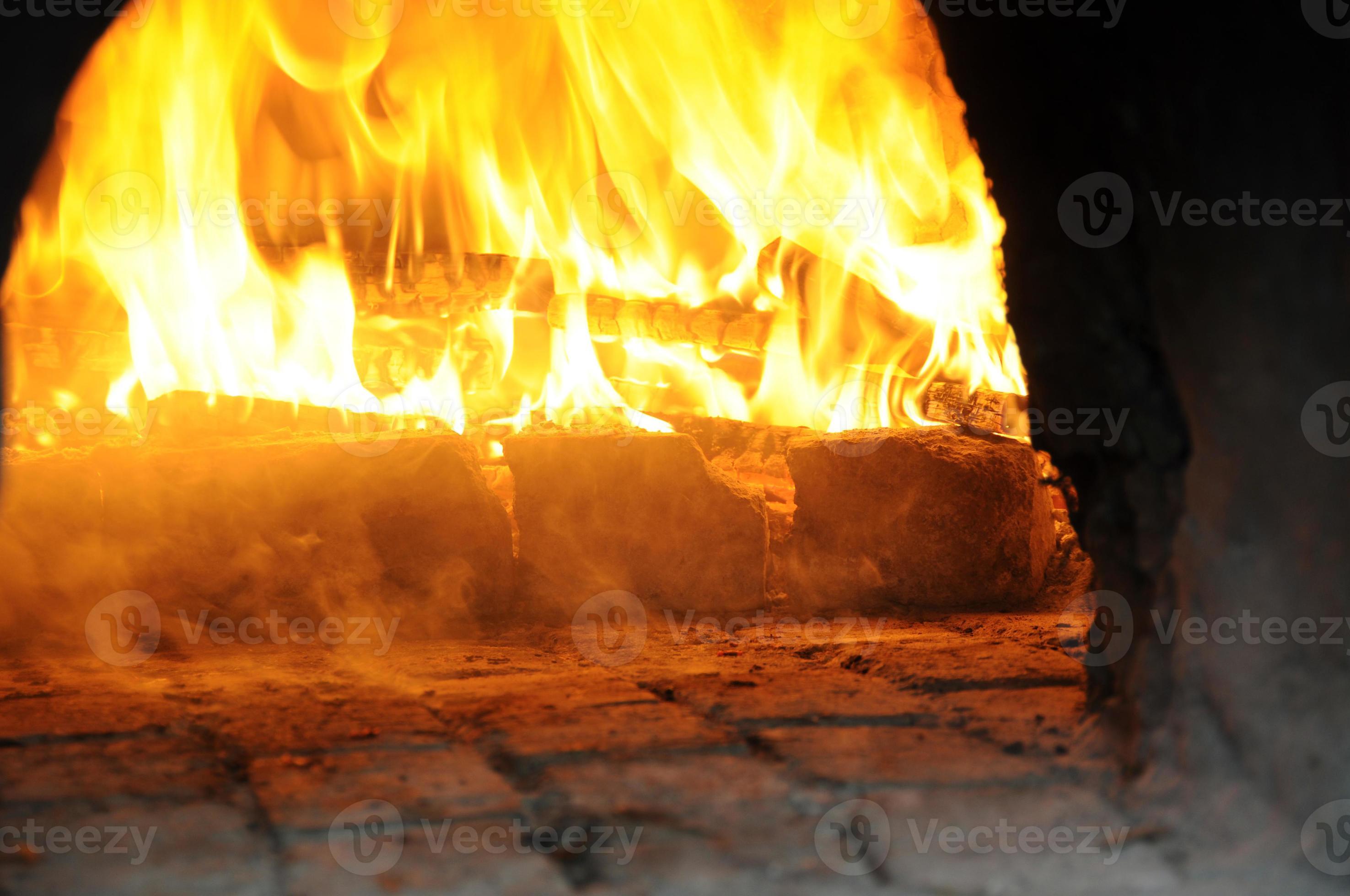 Wood Oven, Fired Up and Smoking 764063 Stock Photo at Vecteezy