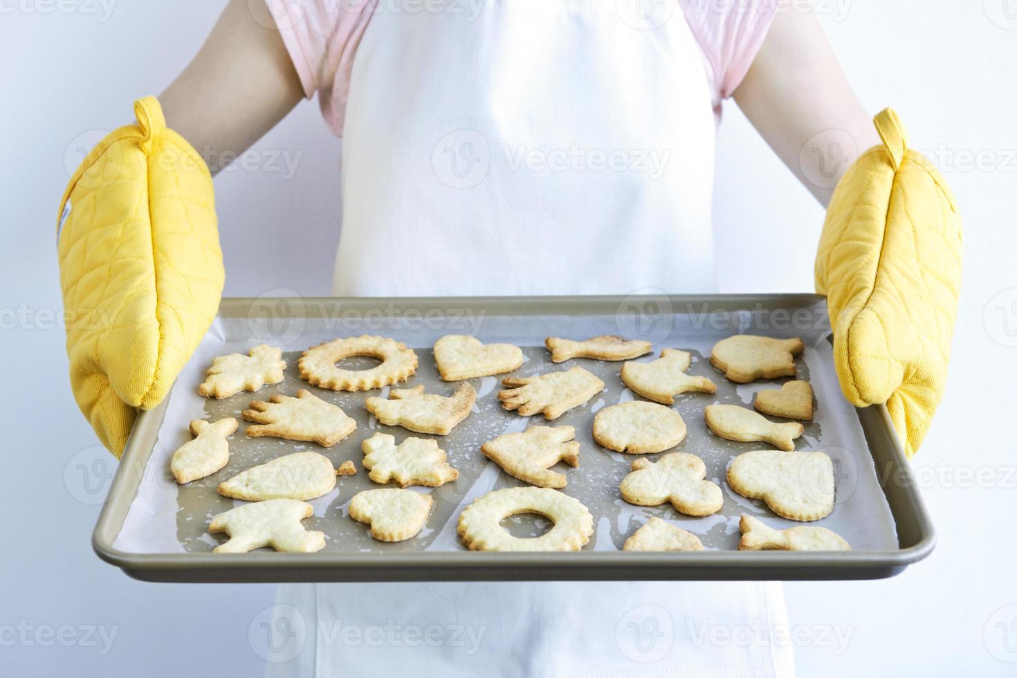 Freshly baked cookies photo