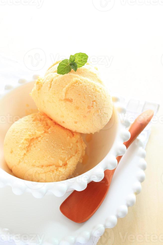mango ice cream photo
