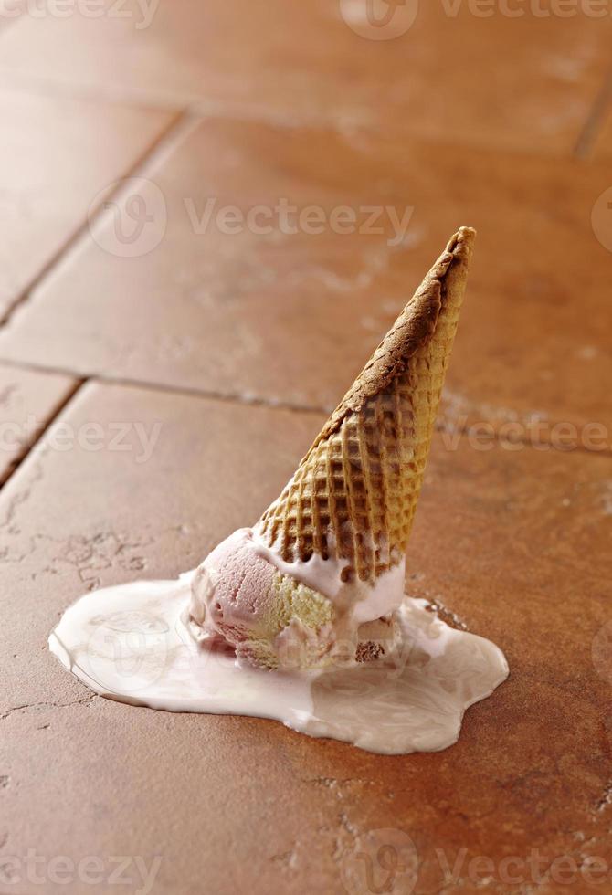 Ice Cream Melting photo