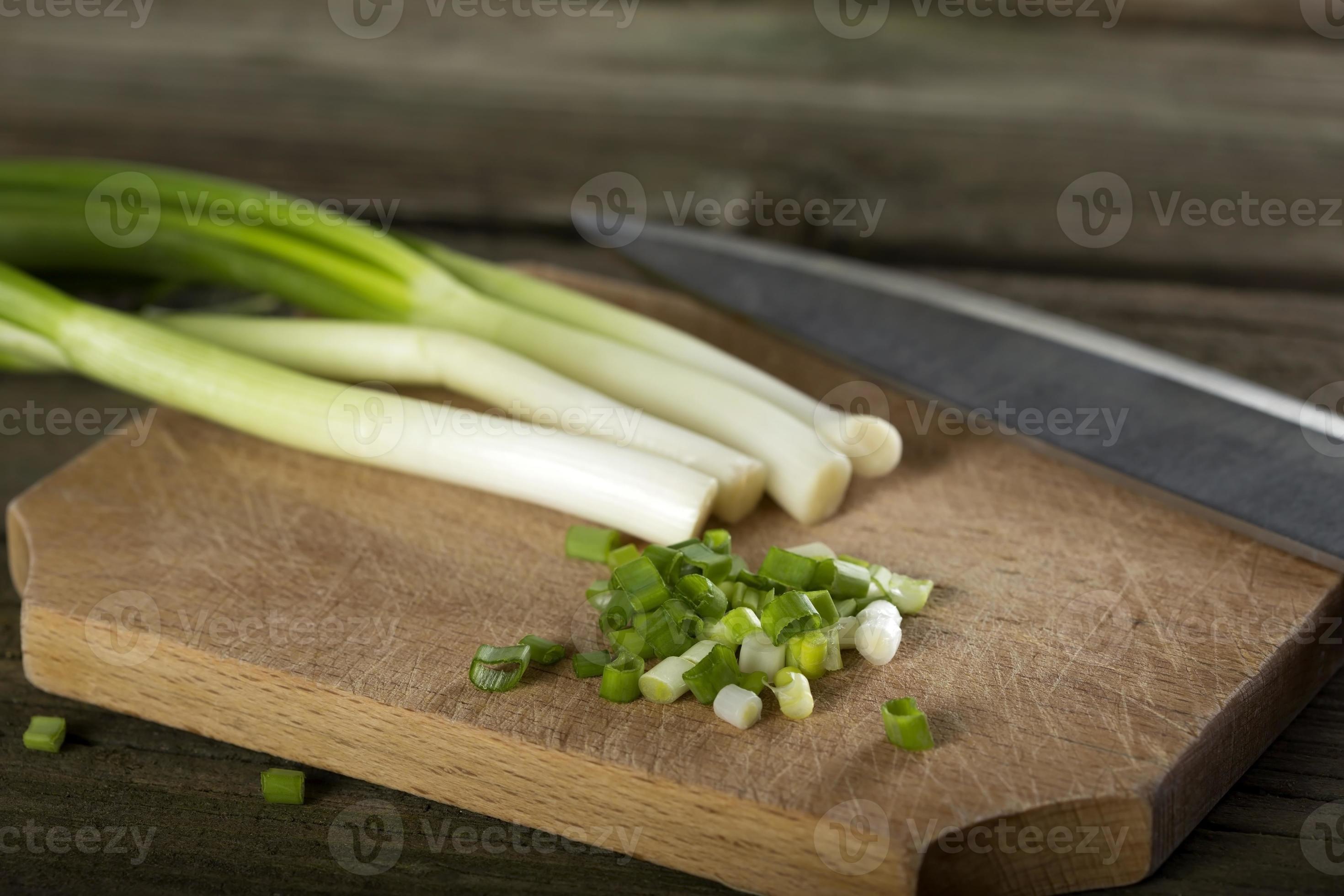 Green onions photo