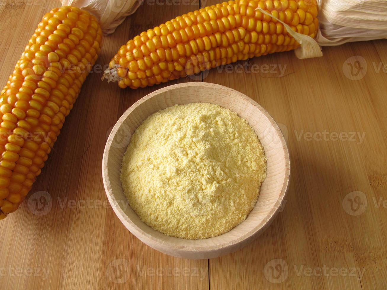 Maize flour photo