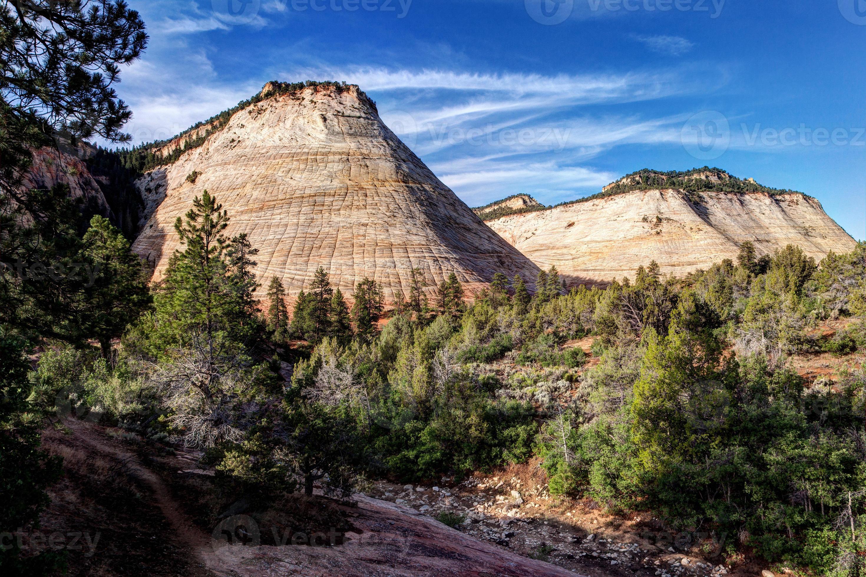 Checkerboard Mesa Zion National Park 778102 Stock Photo at Vecteezy